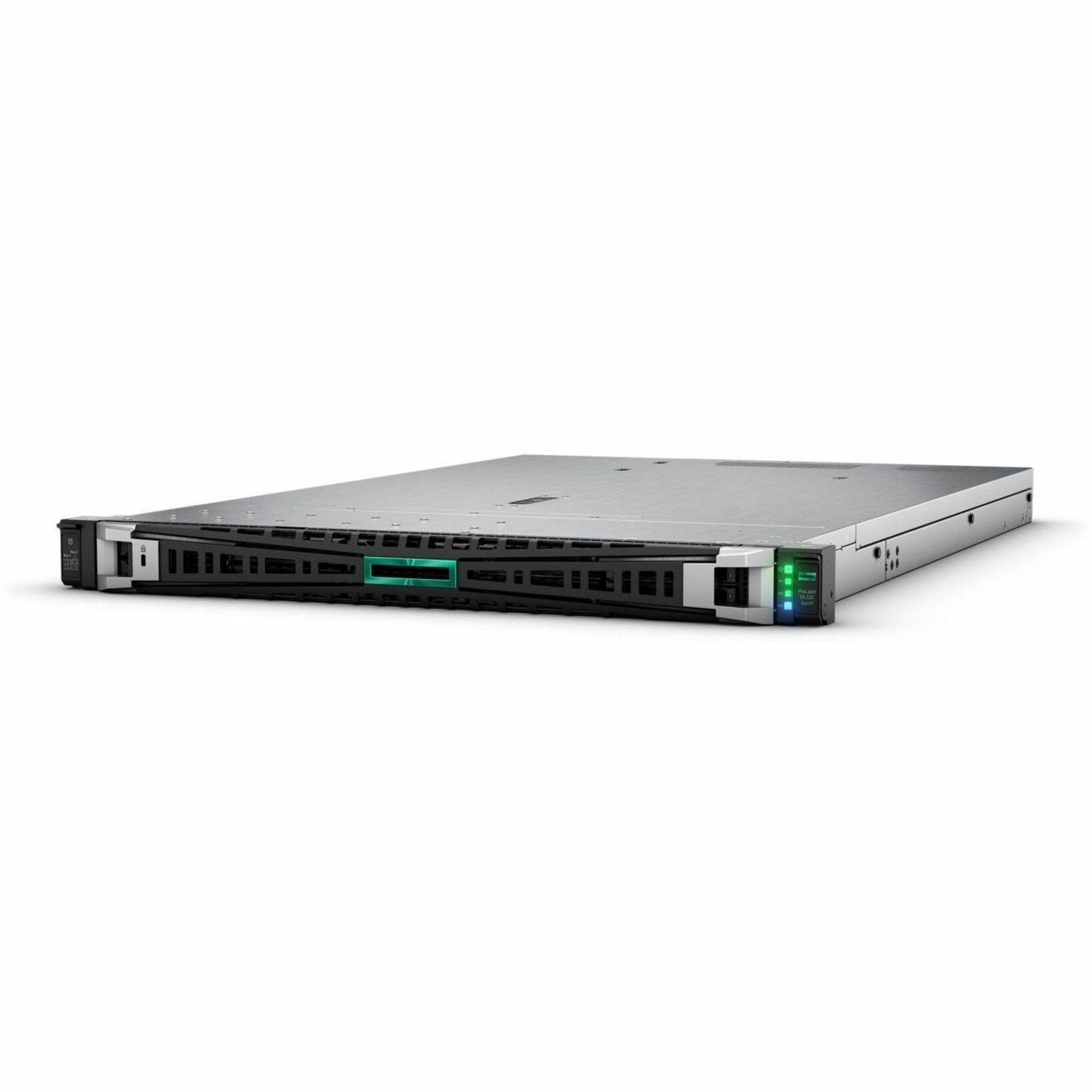 HPE ProLiant DL325 G11 1U Rack Server - 1 x AMD EPYC 9015 3.60 GHz - 32 GB RAM - 8 TB HDD - (2 x 4TB) HDD Configuration - Serial ATA/600, 12Gb/s SAS, NVMe Controller - AMD Chip - 1 Processor Support - 3 TB RAM Support - DDR5 SDRAM - 0, 1, 5, 6, 10, 50, 60 RAID Levels Up to 16 MB Graphic Card - Gigabit Ethernet - 4 x Total Bay(s) - 4 x LFF Bay(s) - Hot Swappable Bays - 2 x 800 W - Redundant Power Supply
