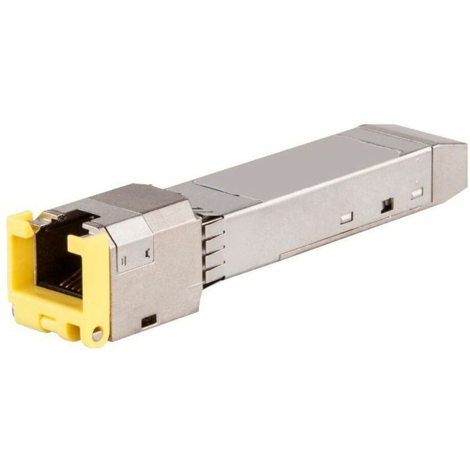 HPE Networking Instant On 1G SFP RJ45 100m Cat5e Transceiver - For Data Networking - 1 x RJ-45 1000Base-T Network - Twisted PairGigabit Ethernet - 1000Base-T - 1 Gbit/s - 0.10 km Maximum Distance - Plug-in Module