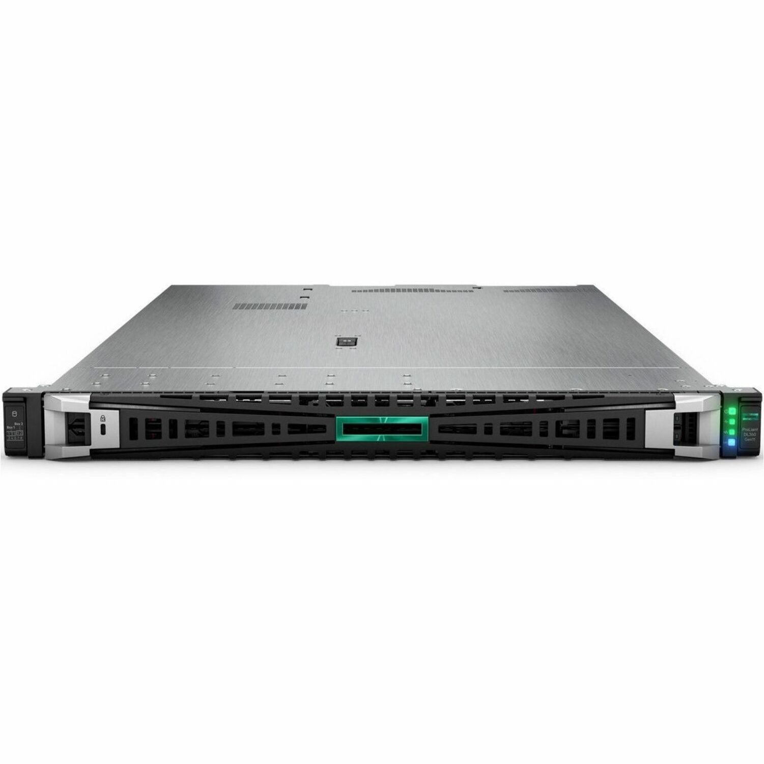 HPE ProLiant DL360 Gen11 1U Rack Server - 1 x Intel Xeon Silver 4510 2.40 GHz - 64 GB RAM - 8 TB HDD - (2 x 4TB) HDD Configuration - Serial ATA/600, 12Gb/s SAS, NVMe Controller - Intel C741 Chip - 2 Processor Support - 8 TB RAM Support - DDR5 SDRAM Up to 16 MB Graphic Card - Gigabit Ethernet - 4 x Total Bay(s) - 4 x LFF Bay(s) - Hot Swappable Bays - 2 x 800 W - Redundant Power Supply