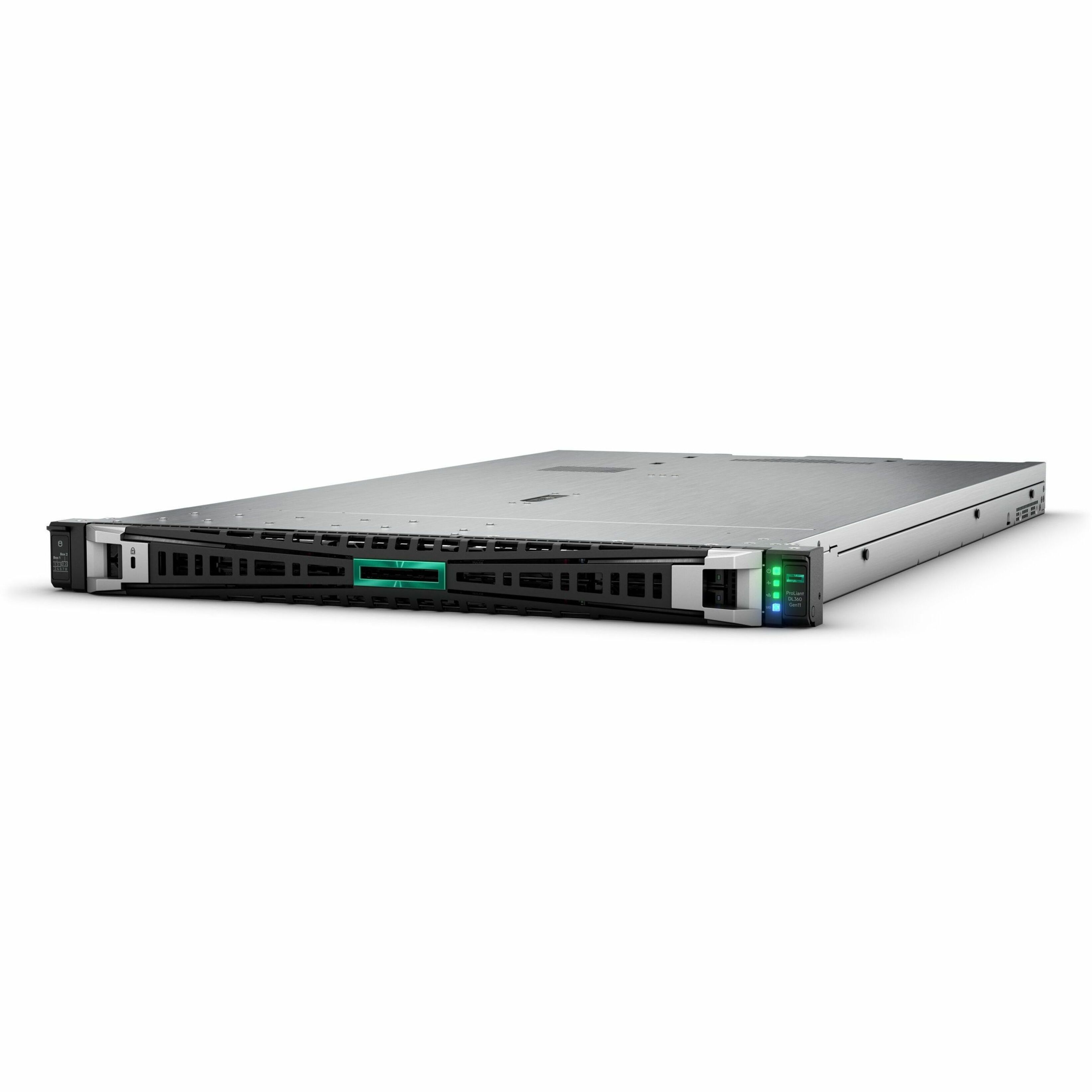 HPE ProLiant DL320 G11 1U Rack Server - 1 x Intel Xeon Bronze 3508U 2.10 GHz - 16 GB RAM - 960 GB SSD - (2 x 480GB) SSD Configuration - Serial ATA/600 Controller - Intel C741 Chip - 1 Processor Support - 2 TB RAM Support - DDR5 SDRAM Up to 16 MB Graphic Card - Gigabit Ethernet - 8 x Total Bay(s) - 8 x SFF Bay(s) - Hot Swappable Bays - 2 x 500 W - Redundant Power Supply
