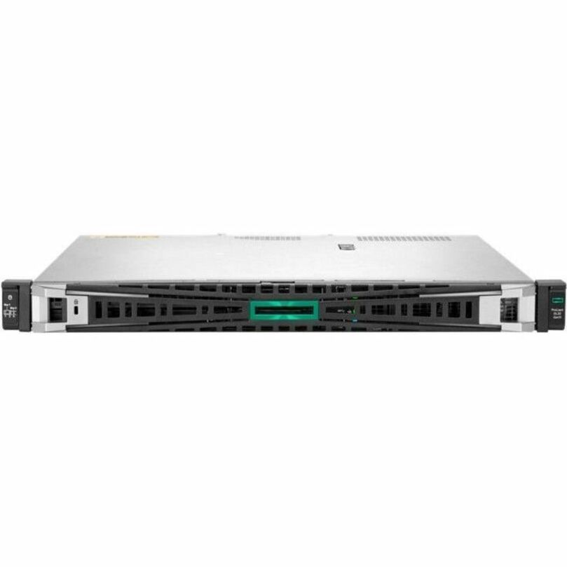 HPE ProLiant DL20 G11 1U Rack Server - 1 x Intel Xeon 6325P 3.50 GHz - 32 GB RAM - 1.88 TB SSD - (2 x 960GB) SSD Configuration - Serial ATA/600 Controller - Intel C262 Chip - 1 Processor Support - 128 GB RAM Support - DDR5 SDRAM - Matrox Up to 16 MB Graphic Card - Gigabit Ethernet - 5 x Total Bay(s) - 4 x SFF Bay(s) - 2 x 500 W - Redundant Power Supply
