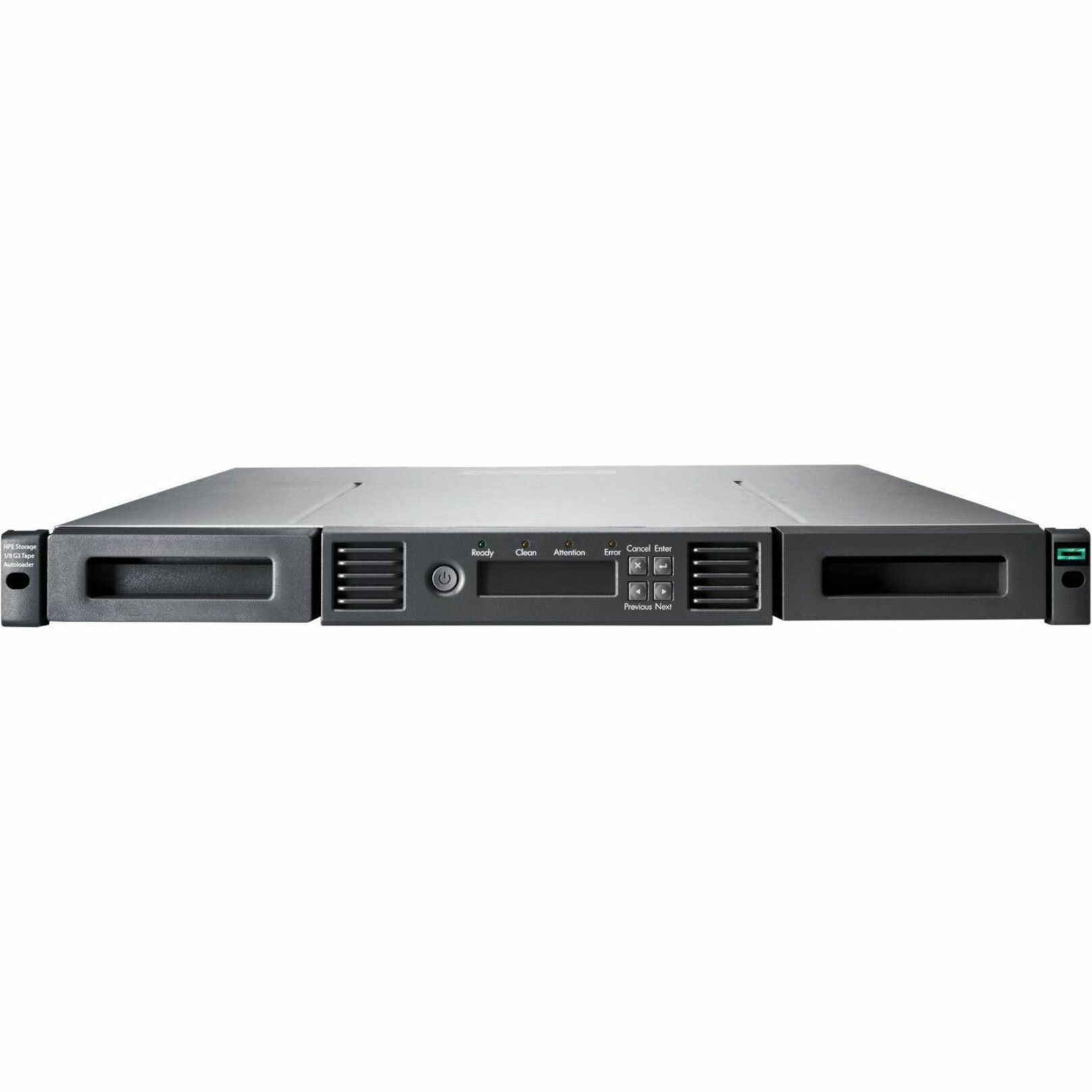 HPE StoreEver Tape Autoloader - 8 x Slot - LTO-6 (Read/Write), LTO-9 - LTO - 360 TB (Native) - Encryption - 1U - 1 Year Warranty
