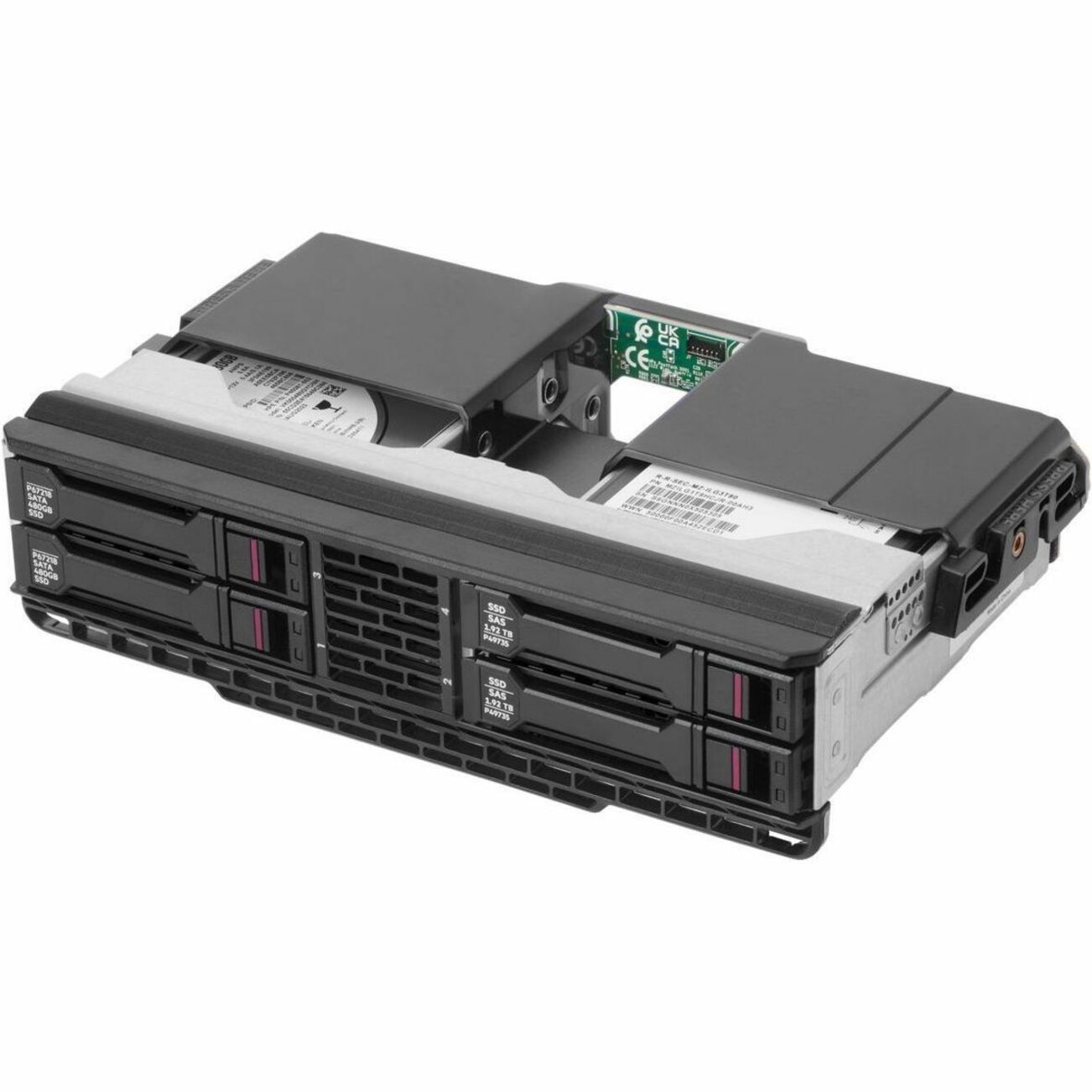HPE Synergy 480 Gen12 4SFF SAS/SATA/NVMe OCP Drive Cage Kit