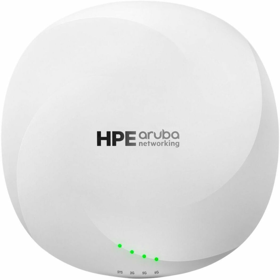 Aruba AP-635 Tri Band Wi-Fi 6E IEEE 802.11 a/b/g/n/ac/ax 3.90 Gbit/s Wireless Access Point - Indoor - Yes - 2.40 GHz, 5 GHz, 6 GHz - 6 x Internal Antenna(s) - Internal - MIMO Technology - Single User MIMO - 2 x Network (RJ-45) - 2.5 Gigabit Ethernet, Gigabit Ethernet, Fast Ethernet - Bluetooth 5 - 8.70 W - Ceiling Mountable - 5 / Pack