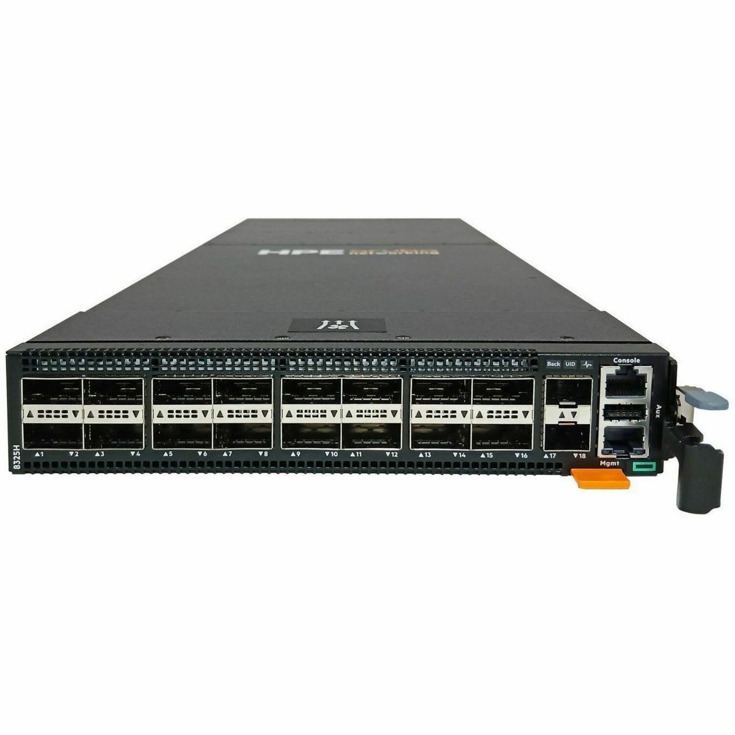 Aruba CX 8325H 16p QSFP28 40G/100G Back-to-Front 4xFan 2xPSU Switch - Manageable - Gigabit Ethernet, 10 Gigabit Ethernet, 25 Gigabit Ethernet, 40 Gigabit Ethernet, 100 Gigabit Ethernet - 1000Base-X, 10GBase-X, 25GBase-X, 40GBase-X, 100GBase-X - 3 Layer Supported - 500 W Power Consumption - Optical Fiber - 1U - Rack-mountable, Compact