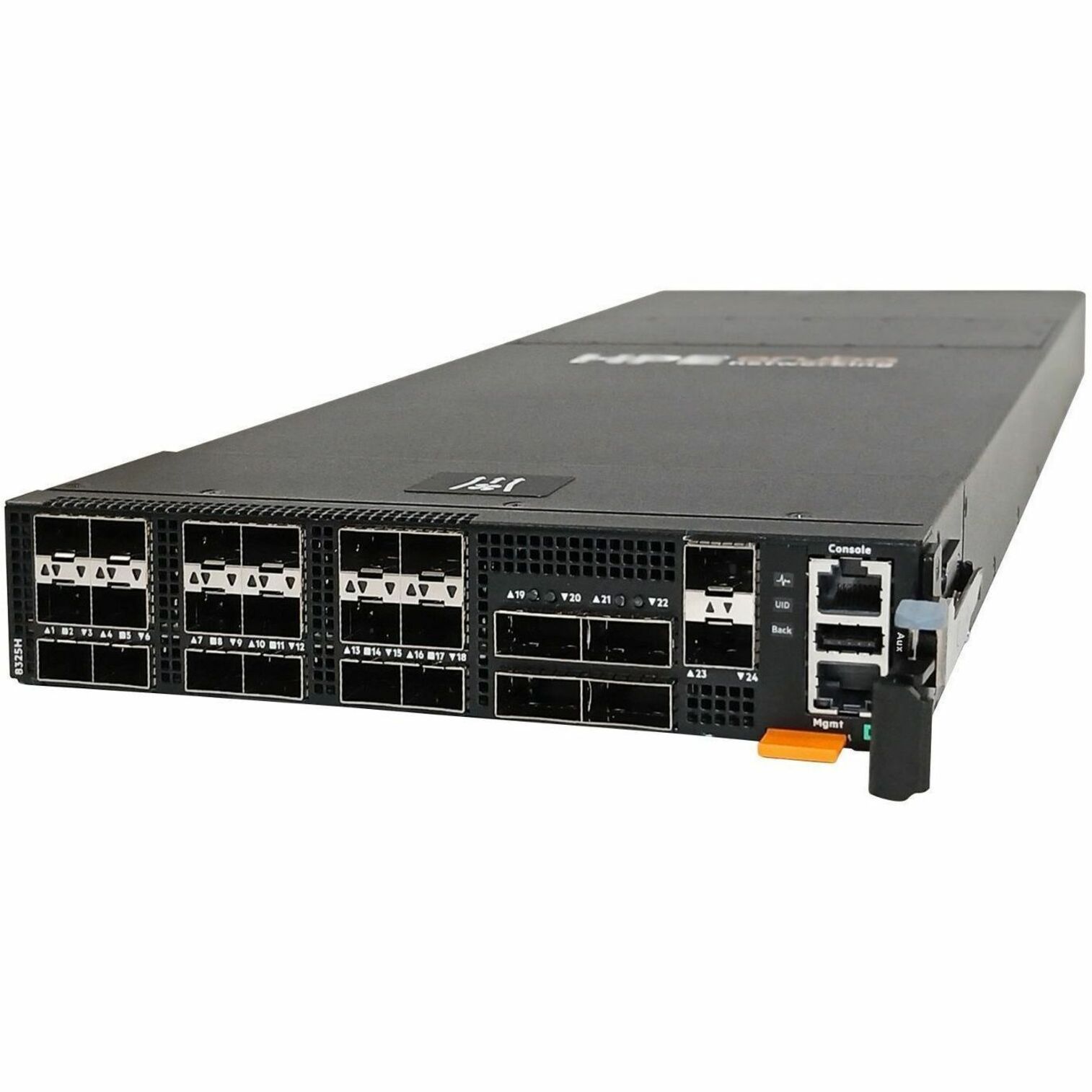 Aruba CX 8325H Ethernet Switch - Manageable - 25 Gigabit Ethernet, 100 Gigabit Ethernet, 10 Gigabit Ethernet - 25GBase-X, 100GBase-X, 10GBase-X - 3 Layer Supported - Modular - 500 W Power Consumption - Optical Fiber - 1U - Compact, Rack-mountable - Lifetime Limited Warranty