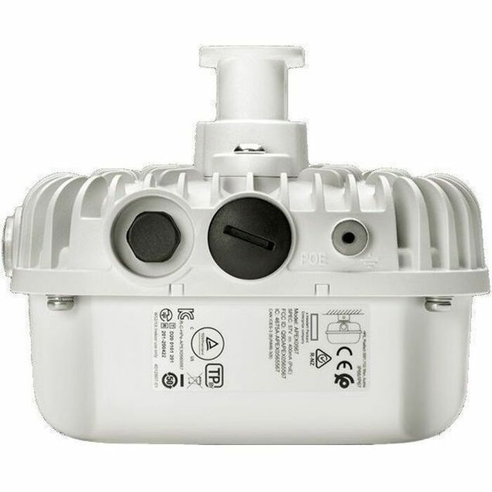 Aruba AP-567 Dual Band Wi-Fi 6 IEEE 802.11 a/b/g/n/ac/ax 1.49 Gbit/s Wireless Access Point - Outdoor - 2.40 GHz, 5 GHz - Internal - MIMO Technology - Single User/Multi User MIMO - 1 x Network (RJ-45) - Gigabit Ethernet, Fast Ethernet, Ethernet - Bluetooth 5 - 4.20 W - Pole-mountable, Wall Mountable, Flush Mount, Ceiling Mountable - IP66/67