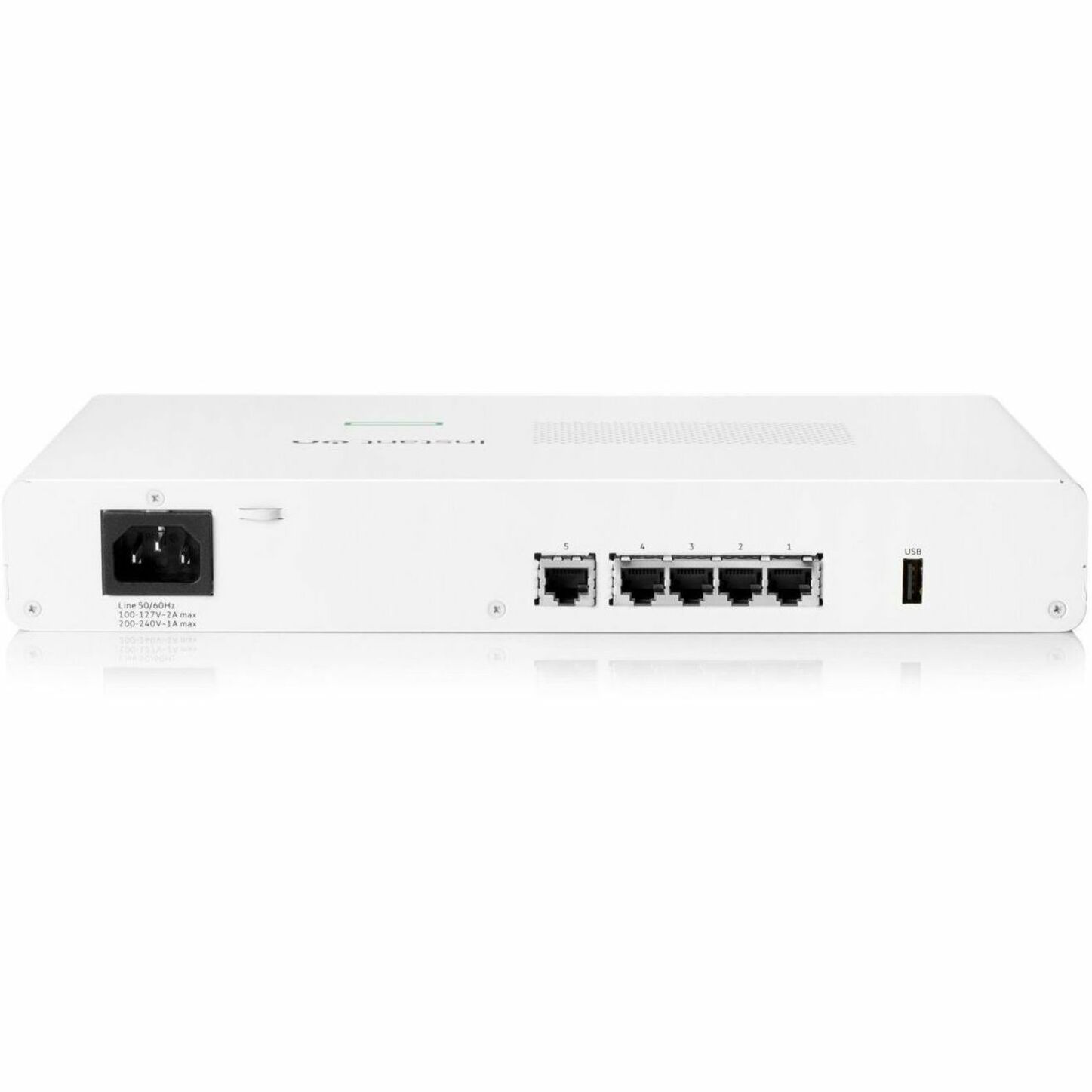 HPE Networking Instant On Secure Gateways - 5 Ports - 4 RJ-45 Port(s) - 1 WAN Port(s) - PoE Ports - Slots4 GB - 2.5 Gigabit Ethernet - IEEE 802.3at, IEEE 802.3af - Tabletop, Wall Mountable, Rack-mountable - 2 Year