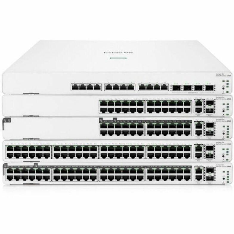Aruba Instant On 1960 Ethernet Switch - 14 Ports - Manageable - Gigabit Ethernet, 10 Gigabit Ethernet, 2.5 Gigabit Ethernet -