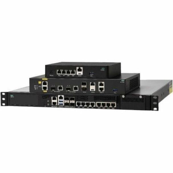 Aruba EdgeConnect EC 10150 Router - 2 Ports - 1 RJ-45 Port(s) - 1 WAN Port(s) - Management Port - 8 SFP+ Slots, SFP28 Slots - 25 Gigabit Ethernet - IEEE 802.3z, IEEE 802.3ae, IEEE 802.1Q, IEEE 802.3by, IEEE 802.3cc, IEEE 802.3ab, IEEE 802.3i - 1U - Rack-mountable - TAA Compliant