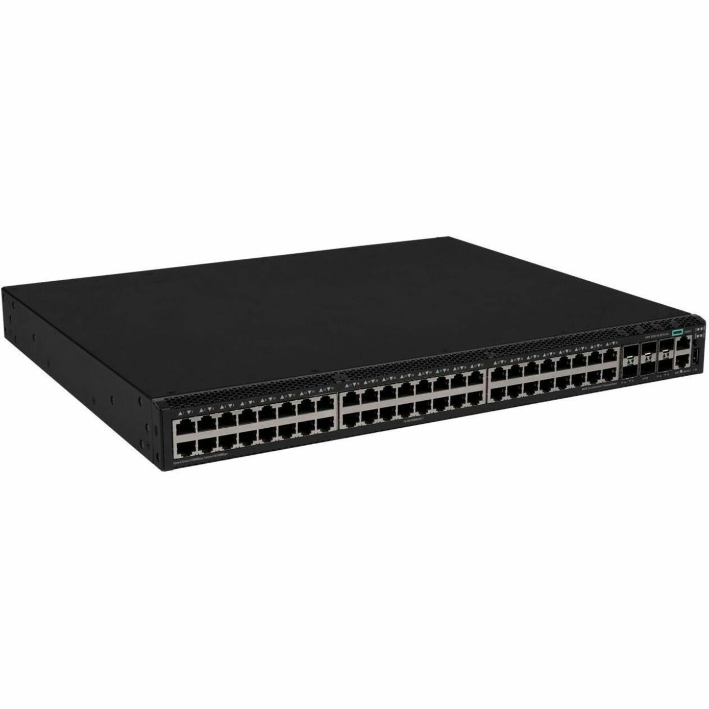 HPE Comware Switch 48p 10M/100M/1G 6p SFP28 10G/25G 5150HI - 48 Ports - Manageable - Gigabit Ethernet, 10 Gigabit Ethernet, 25 Gigabit Ethernet - 10/100/1000Base-T, 10GBase-X, 25GBase-X - 3 Layer Supported - 56 W Power Consumption - Twisted Pair, Optical Fiber