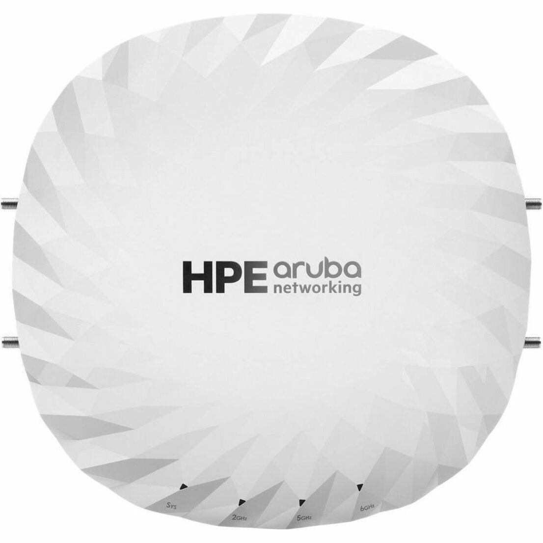 Aruba AP-734 Tri Band Wi-Fi 7 IEEE 802.11 a/b/g/n/ac/ax/be 9.30 Gbit/s Wireless Access Point - Indoor/Outdoor - 2.40 GHz, 5 GHz, 6 GHz - External - MIMO Technology - Multi User MIMO - 2 x Network (RJ-45) - 5 Gigabit Ethernet, Ethernet - Bluetooth 6 - 8 W