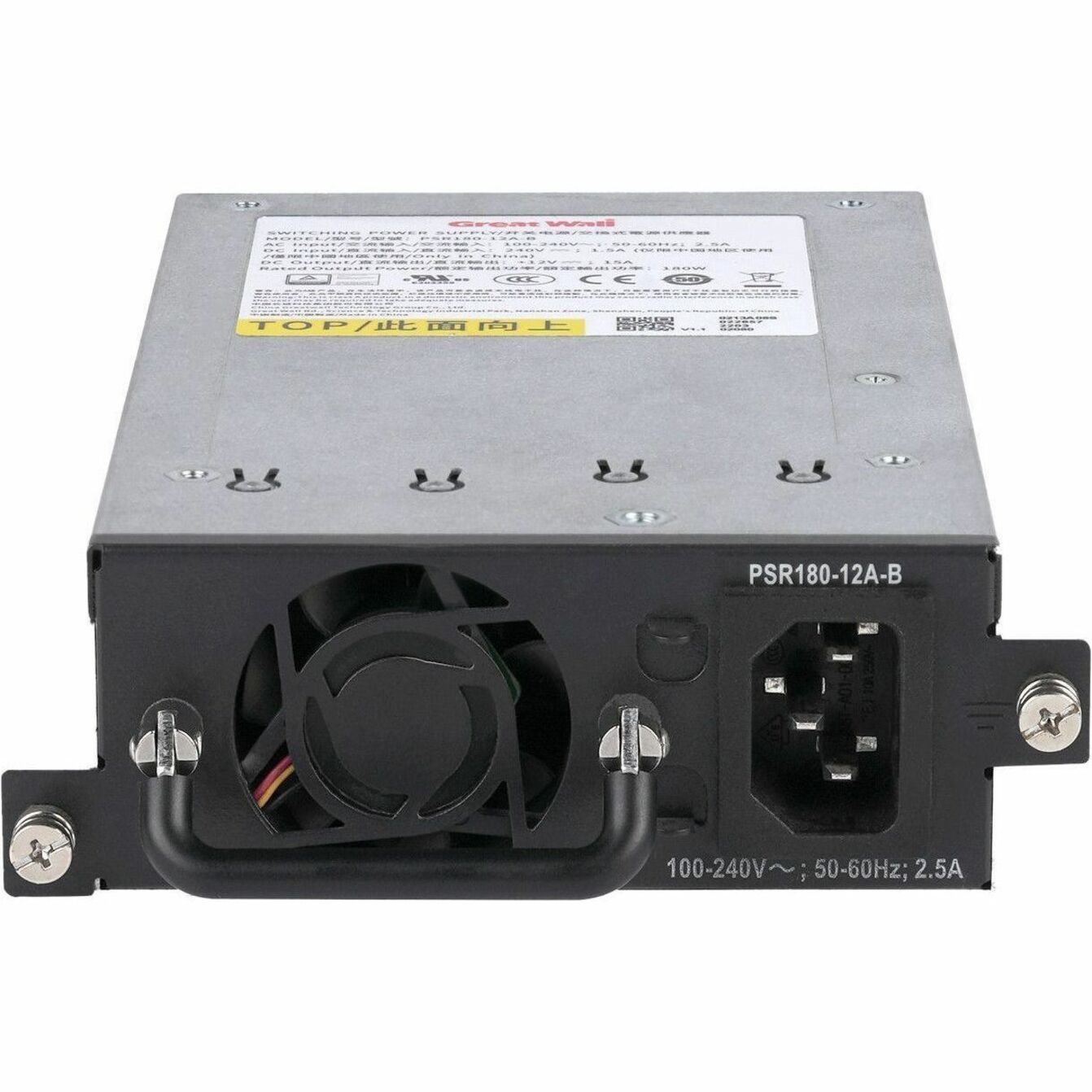 HPE 180W Power Supply - 180 W - view 1