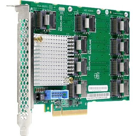 HPE DL38X Gen10 12Gb SAS Expander - 12Gb/s SAS, Serial ATA/600 - PCI Express 3.0 x8 - Plug-in Card - 9 Total SAS Port(s) - 9
