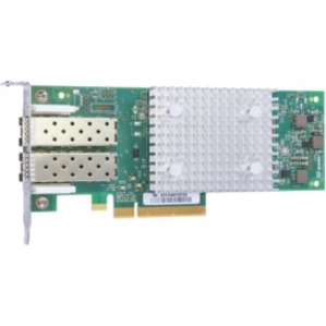 HPE StoreFabric SN1600Q 32Gb Dual Port Fibre Channel Host Bus Adapter - PCI Express 3.0 - 32 Gbit/s - 2 x Total Fibre Channel Port(s) - Plug-in Card