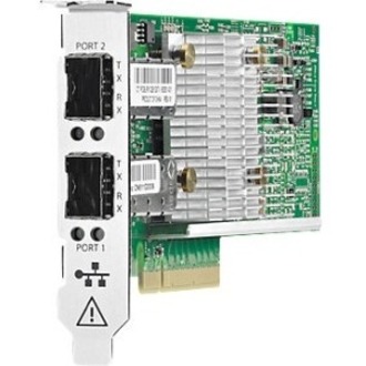 HPE StoreFabric CN1100R Dual Port Converged Network Adapter - PCI Express x8 - Optical Fiber - 10GBase-E - Plug-in Card