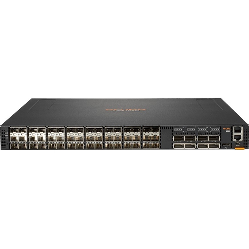 HPE 8325-48Y8C Layer 3 Switch - Manageable - 25 Gigabit Ethernet, 100 Gigabit Ethernet - 25GBase-X, 100GBase-X - 3 Layer Supported - Modular - 550 W Power Consumption - Optical Fiber - 1U - Rack-mountable