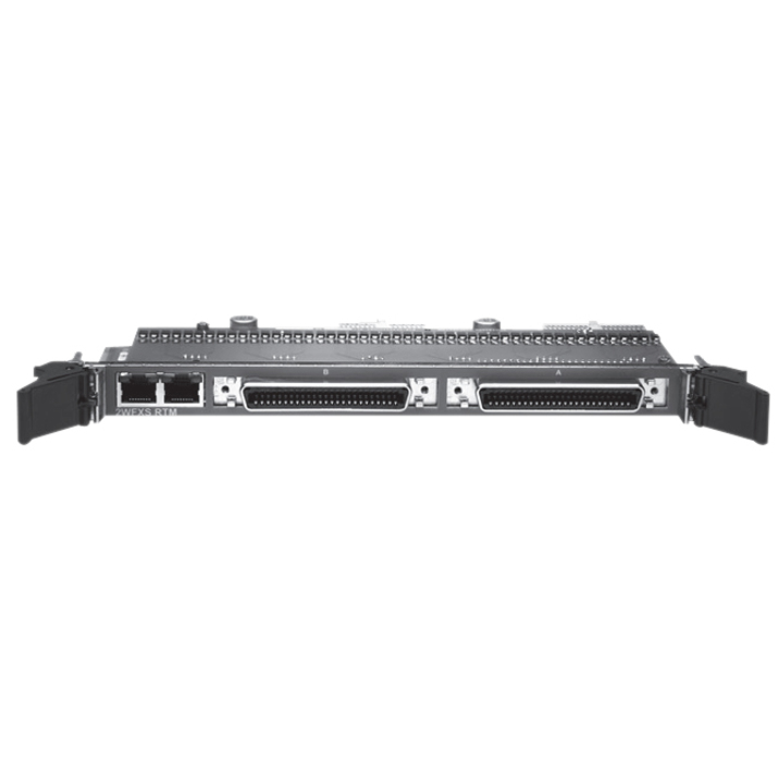Juniper 2WFXS-RTM Rear Transition Module - 1 x 50-pin Amphenol, 24 x FXS