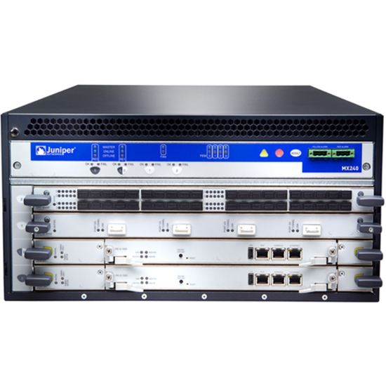 Juniper MX240 Universal Edge Router - 4 - 5U - Rack-mountable