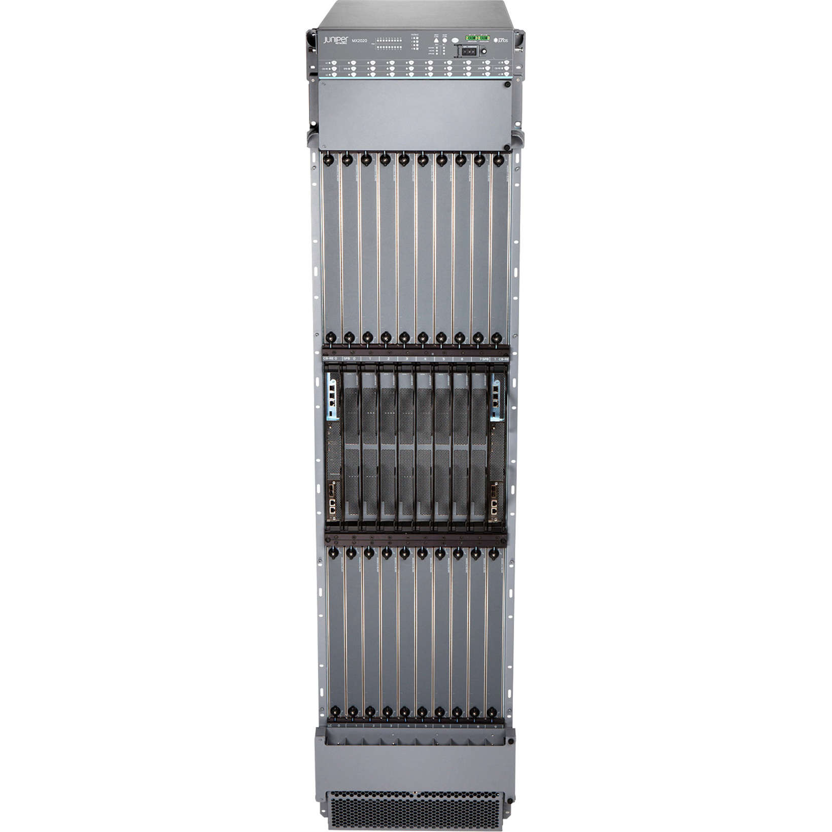 Juniper MX2020 Router Chassis - 20 - 45U - Rack-mountable - 1 Year