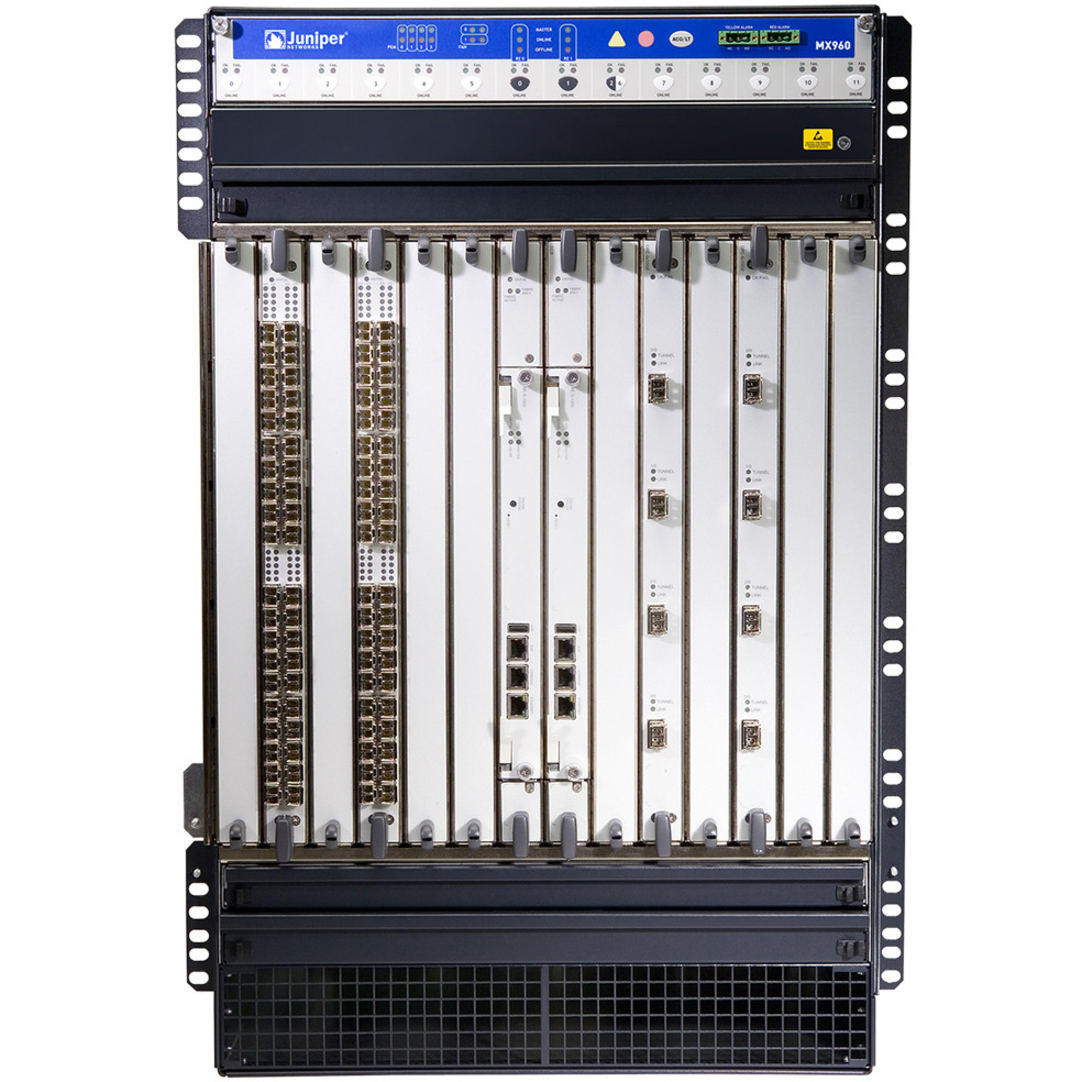 Juniper MX960 3D Universal Edge Router - 14 - 48U - Rack-mountable - 1 Year