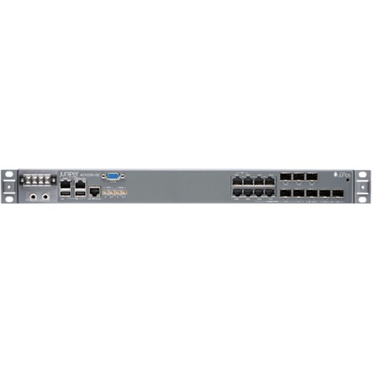 Juniper ACX2200 Router - 8 Ports - 8 RJ-45 Port(s) - Management Port - 8 - 10 Gigabit Ethernet - 1U - Rack-mountable - 1 Year