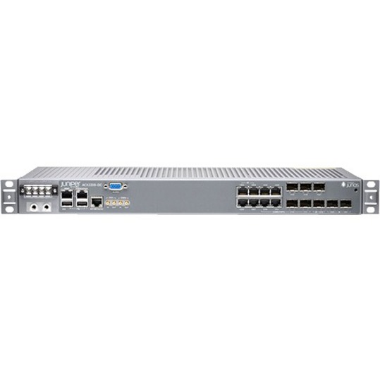 Juniper ACX2200 Router - 8 Ports - 8 RJ-45 Port(s) - Management Port - 8 - 10 Gigabit Ethernet - 1U - Rack-mountable - 1 Year