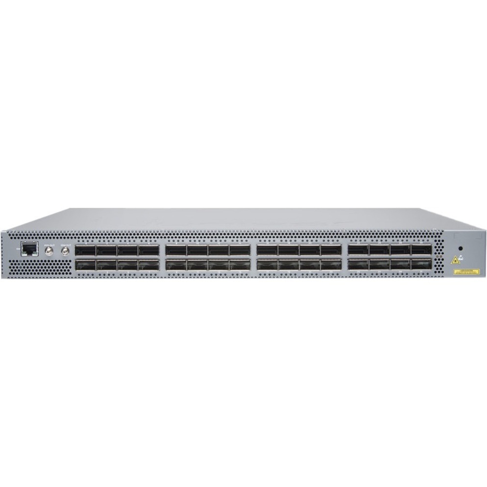 Juniper QFX5200-32C Layer 3 Switch - Manageable - 3 Layer Supported - Modular - 480 W Power Consumption - Optical Fiber - 1U - Rack-mountable - 1 Year Limited Warranty