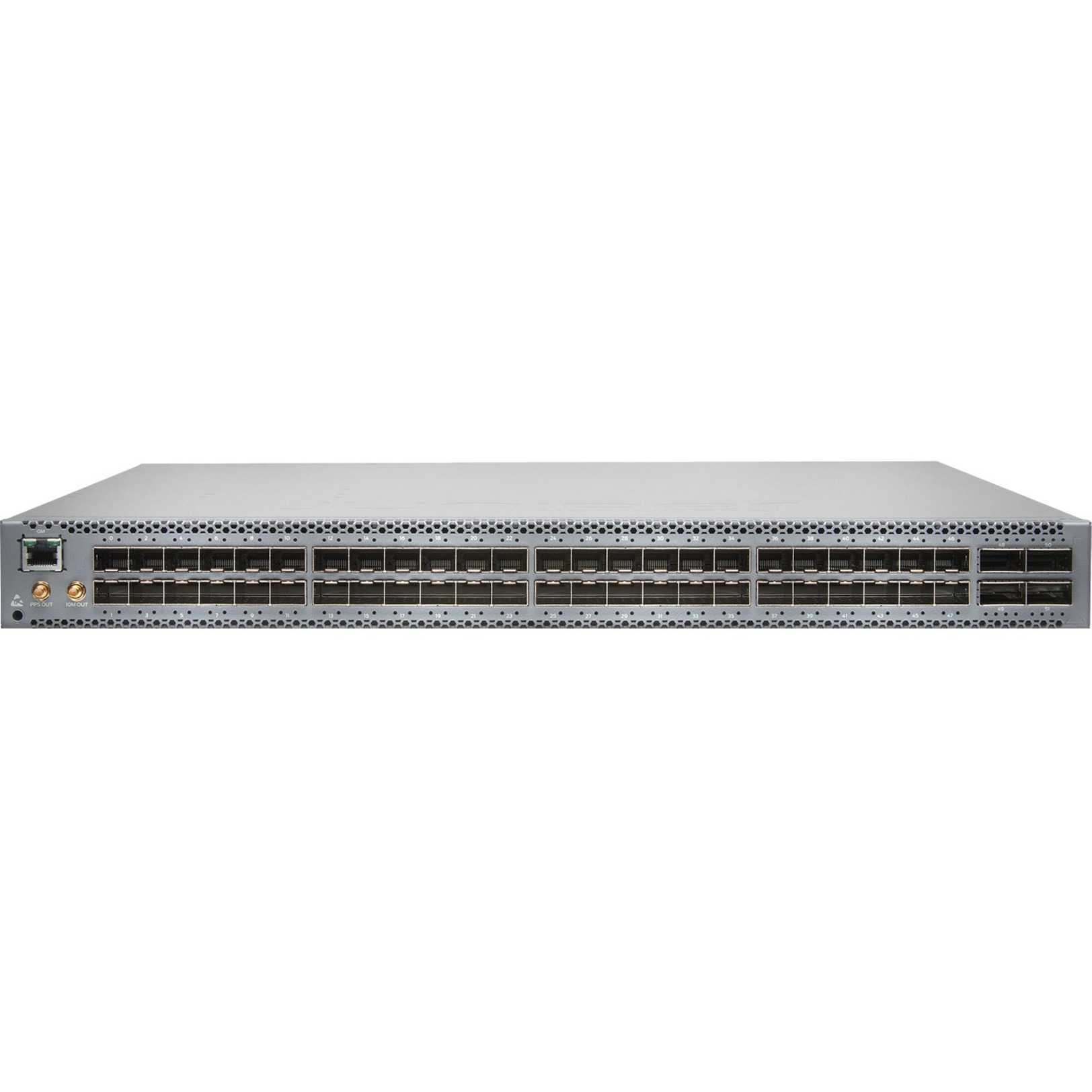 Juniper QFX5110-48S Ethernet Switch - Manageable - 10 Gigabit Ethernet, 100 Gigabit Ethernet - 10GBase-X, 100GBase-X - Modular - Optical Fiber - 1 Year Limited Warranty