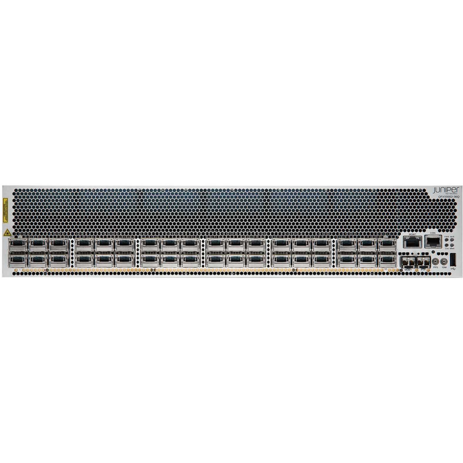 Juniper QFX10002-36Q Ethernet Switch - Manageable - 3 Layer Supported - Modular - Optical Fiber - 2U - Rack-mountable - TAA C