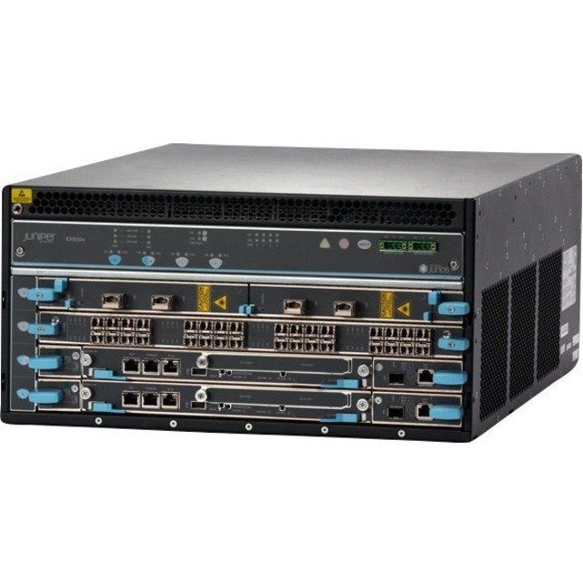 Juniper EX9204 Switch Chassis - Manageable - 3 Layer Supported - 2199 W Power Consumption - 5U - Rack-mountable