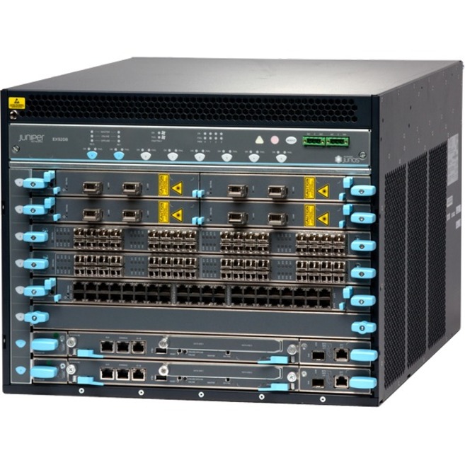 Juniper EX9200 Ethernet Switch - Manageable - 3 Layer Supported - 8U - Rack-mountable - 1 Year Limited Warranty - TAA Compliant