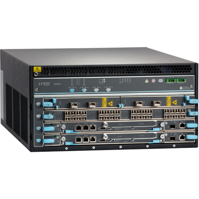 Juniper EX9200 Ethernet Switch - Manageable - 3 Layer Supported - 5U - Rack-mountable - 1 Year Limited Warranty - TAA Complia