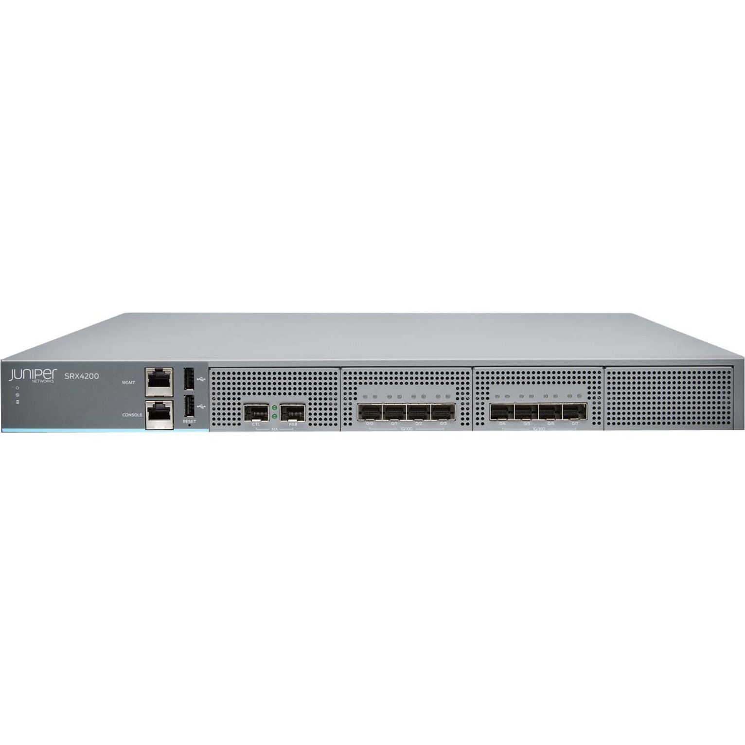 Juniper SRX4200 Router - Management Port - 10 - 10 Gigabit Ethernet - IEEE 802.1p - 1U - Rack-mountable