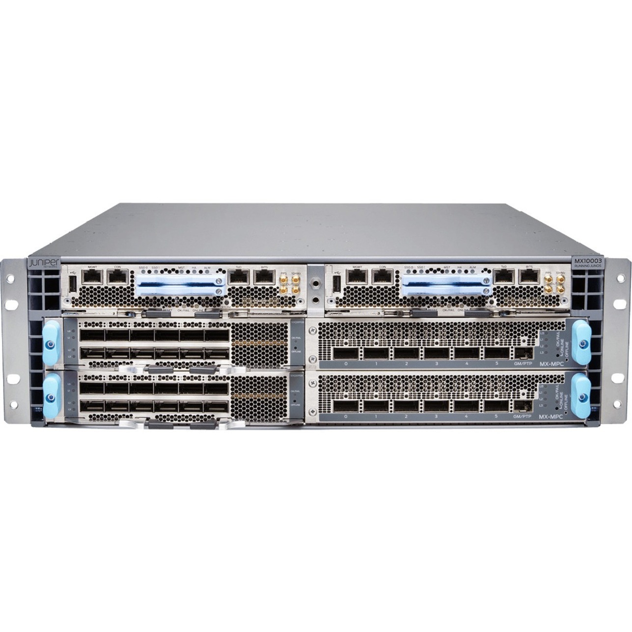 Juniper Modular Port Concentrators (MPC) - For Data Networking, Optical NetworkOptical Fiber - 6 x Expansion Slots - QSFP+, Modular Interface Card (MIC)