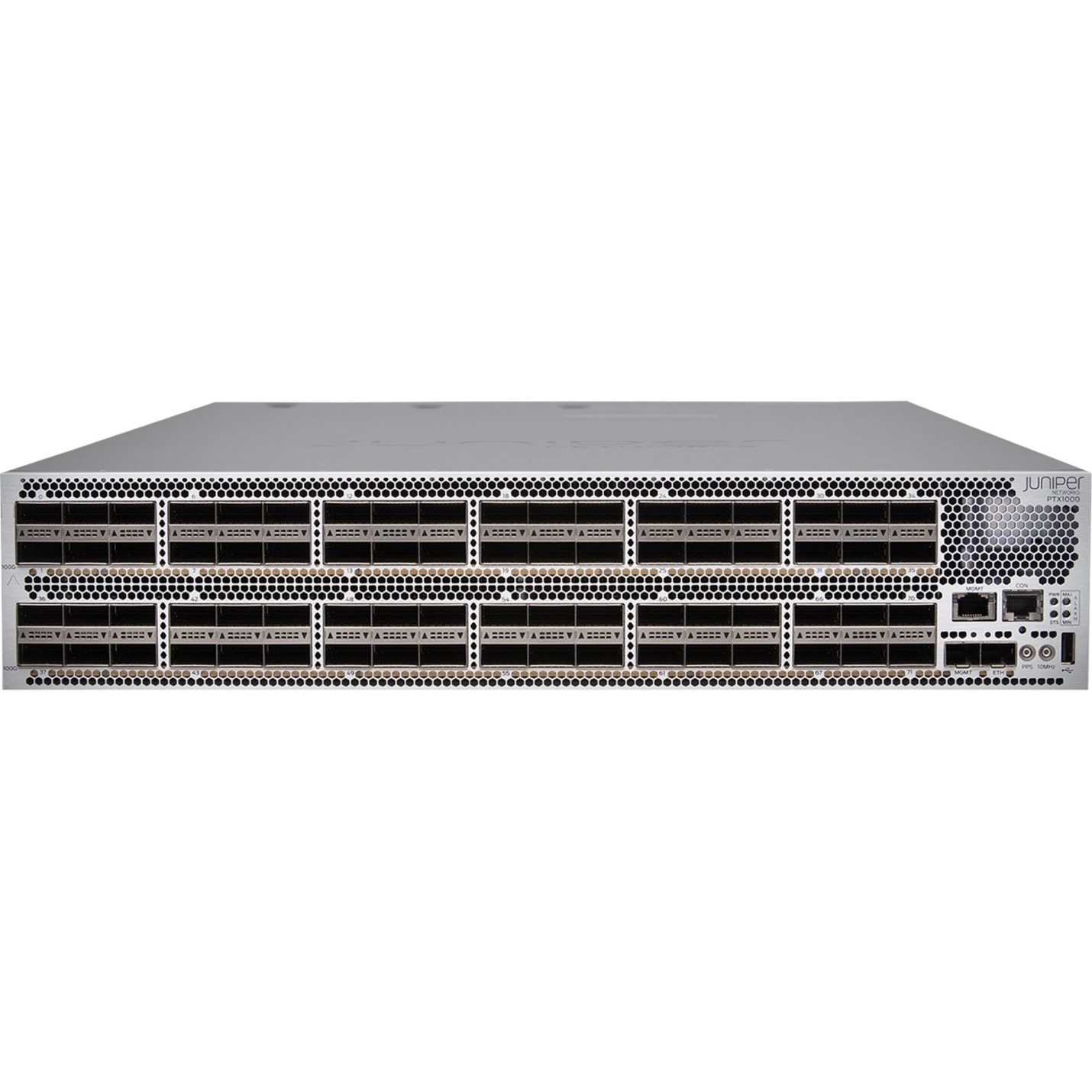 Juniper PTX1000 Router - Management Port - 24 - 100 Gigabit Ethernet - 2U - Rack-mountable