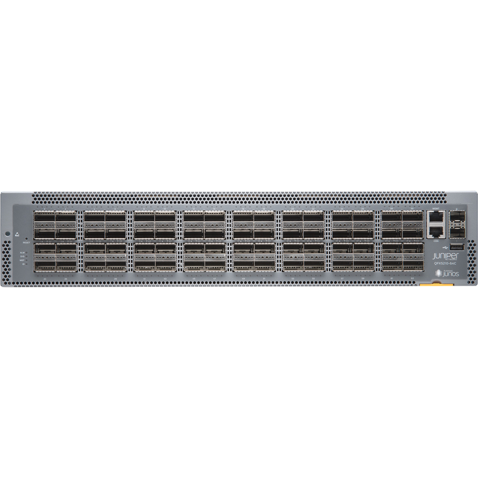 Juniper QFX5210 Switch - Manageable - 10 Gigabit Ethernet - 10GBase-X - 3 Layer Supported - Modular - 680 W Power Consumption