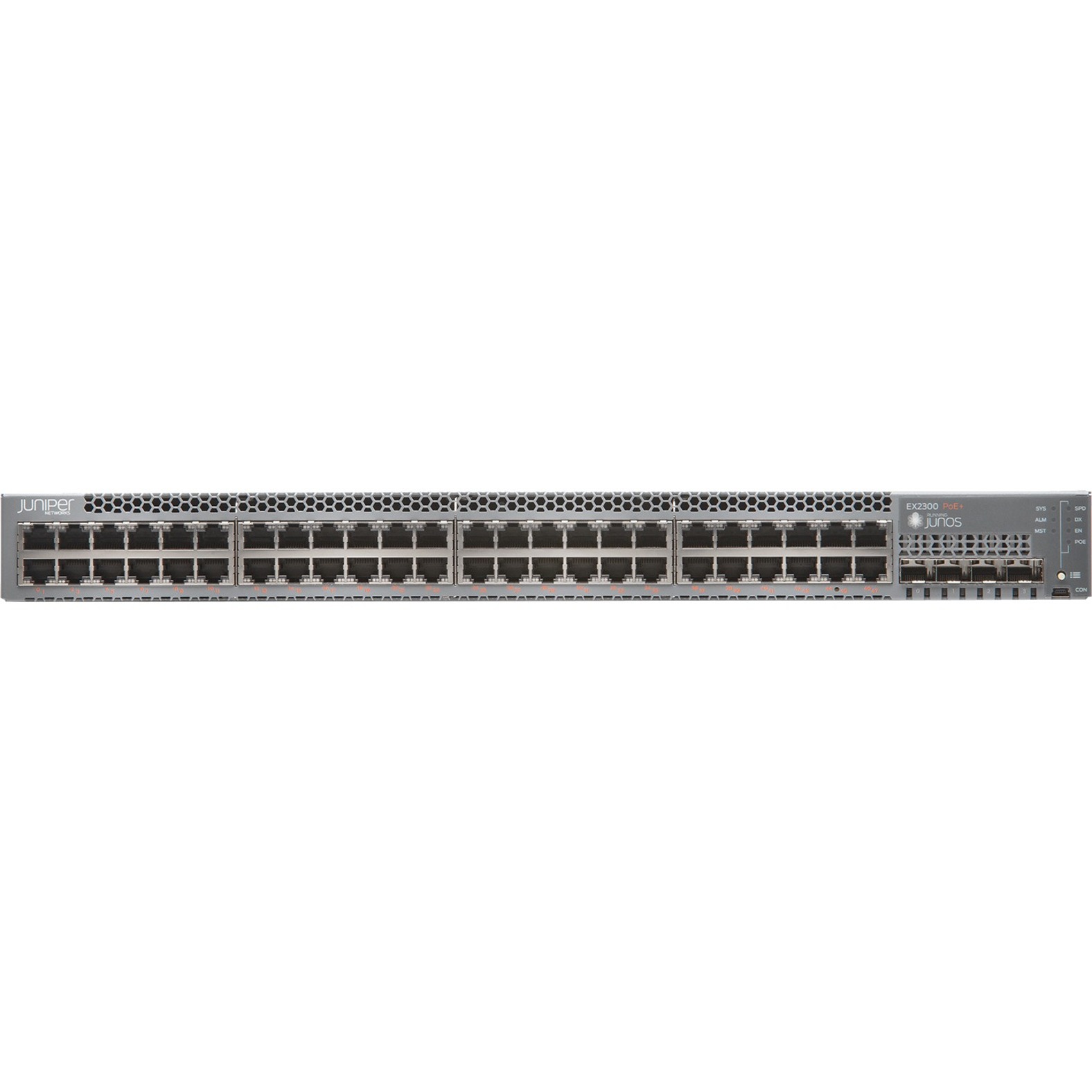 Juniper EX2300 Ethernet Switch - 48 Ports - Manageable - 3 Layer Supported - Modular - Twisted Pair, Optical Fiber - 1U - Rac