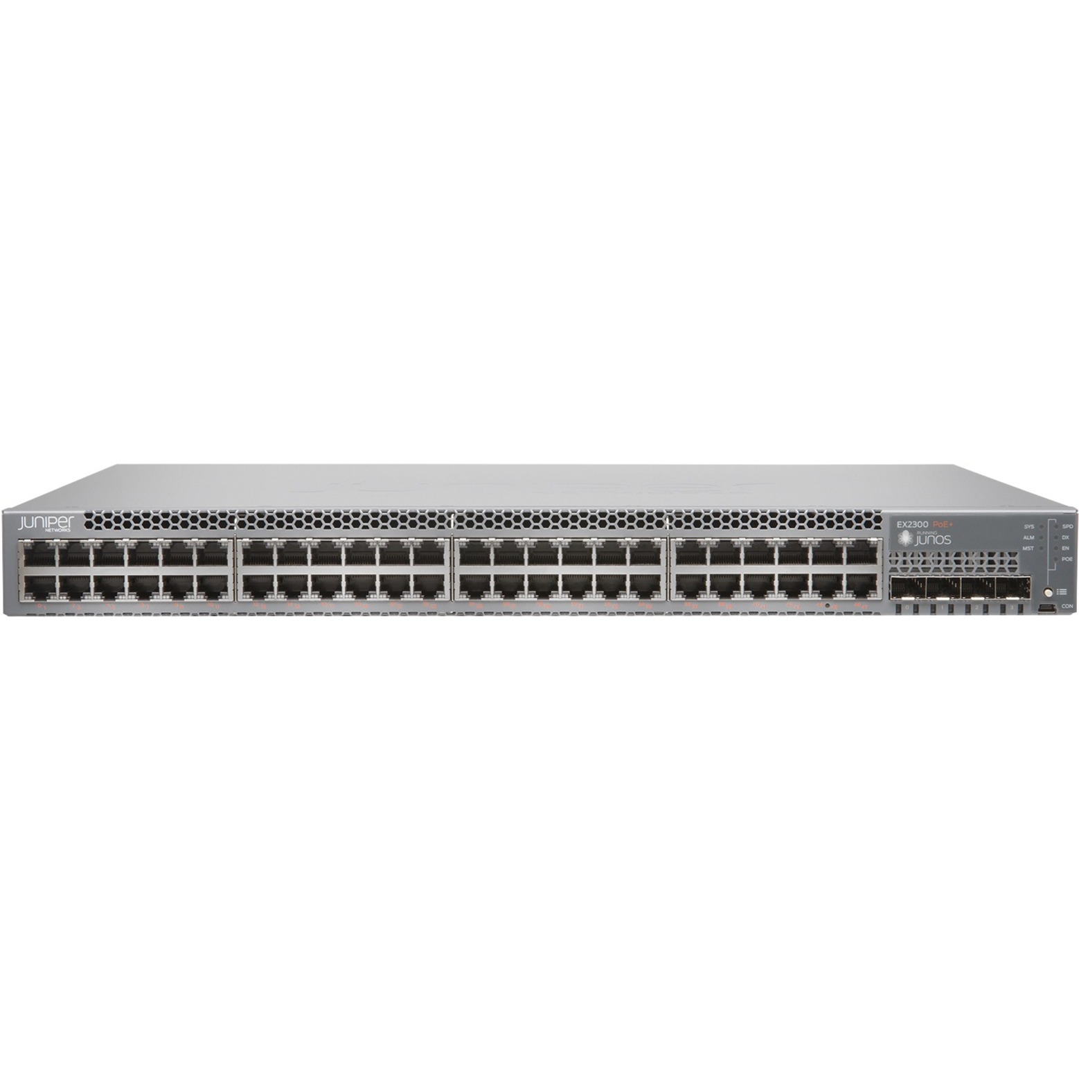 Juniper EX2300 Ethernet Switch - 48 Ports - Manageable - 3 Layer Supported - Modular - Twisted Pair, Optical Fiber - 1U - Rac