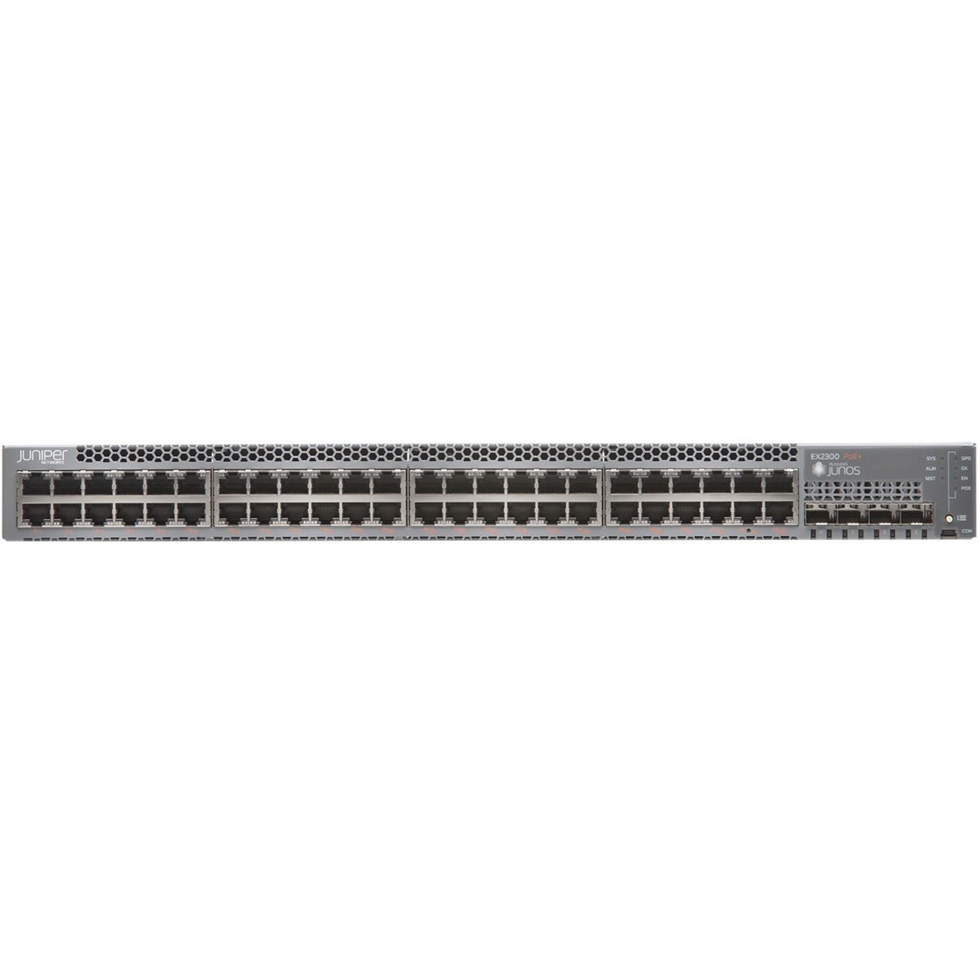 Juniper EX2300 Ethernet Switch - 48 Ports - Manageable - 3 Layer Supported - Modular - Twisted Pair, Optical Fiber - 1U - Rack-mountable, Wall Mountable, Desktop - Lifetime Limited Warranty