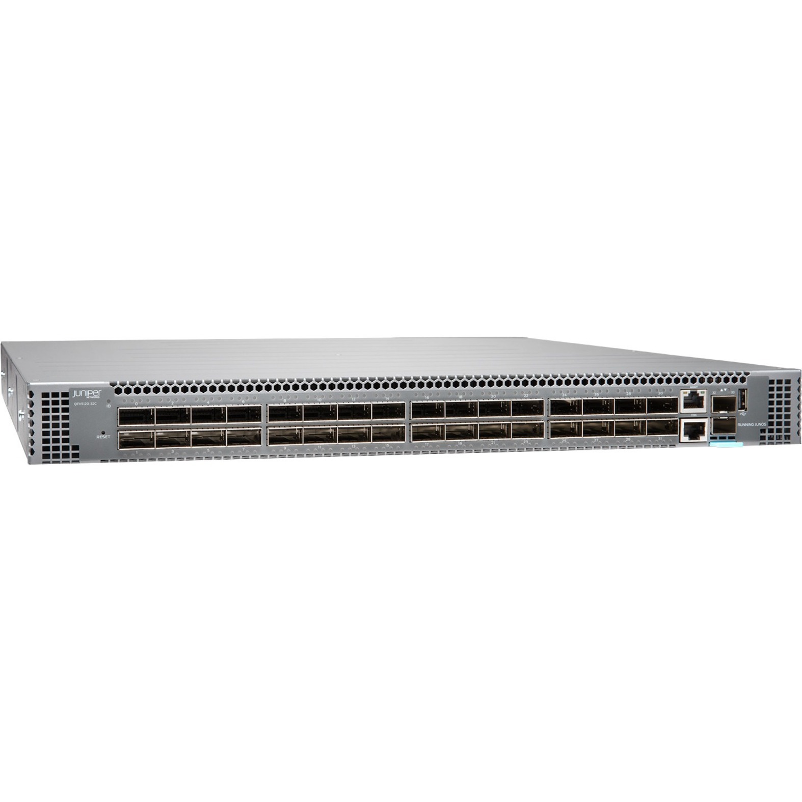 Juniper QFX5120-32C Ethernet Switch - Manageable - 3 Layer Supported - Modular - 380 W Power Consumption - Optical Fiber - 1U