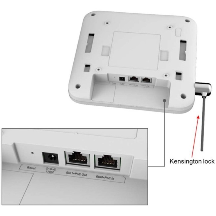 Mist AP21 IEEE 802.11ac 1.30 Gbit/s Wireless Access Point - 2.40 GHz, 5 GHz - 17 x Internal Antenna(s) - 2 x Network (RJ-45)