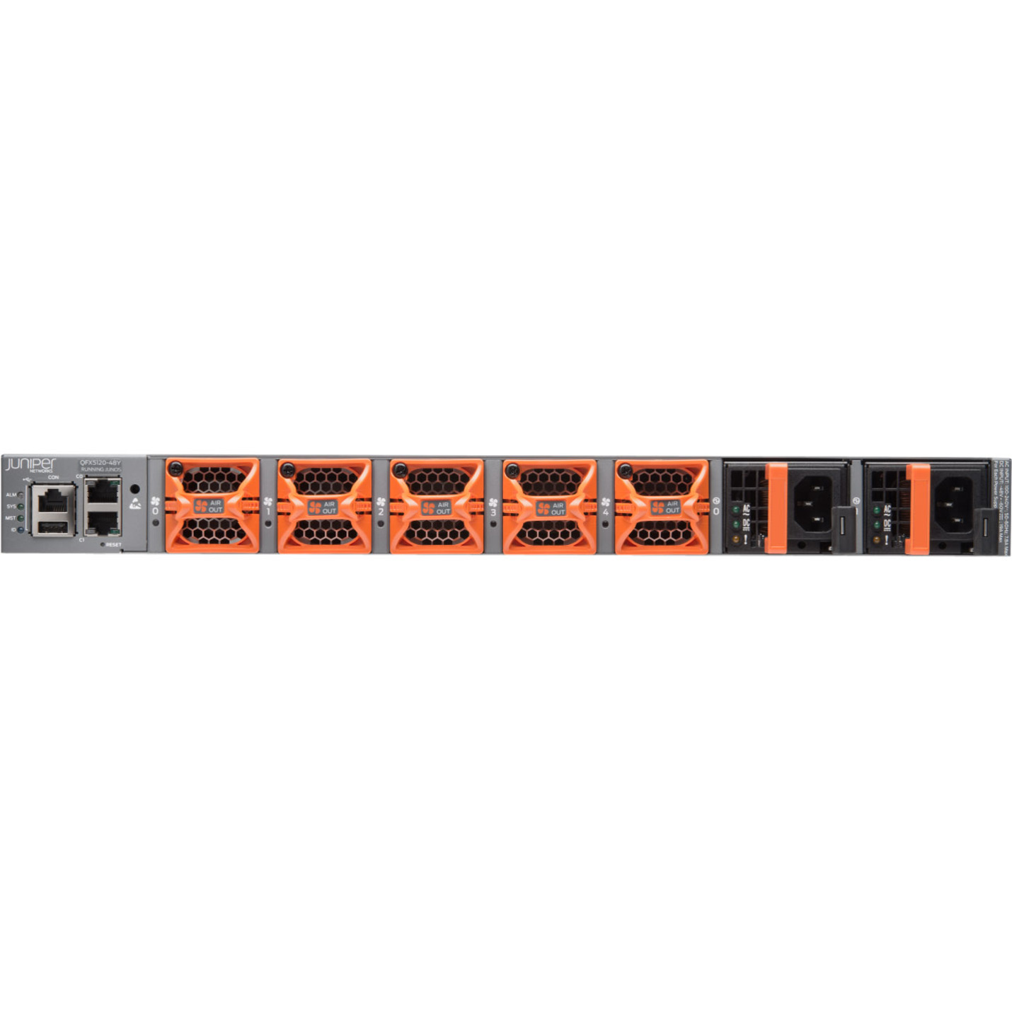 Juniper QFX5120-48Y Ethernet Switch - 48 Ports - Manageable - 3 Layer Supported - Modular - 272 W Power Consumption - Twisted