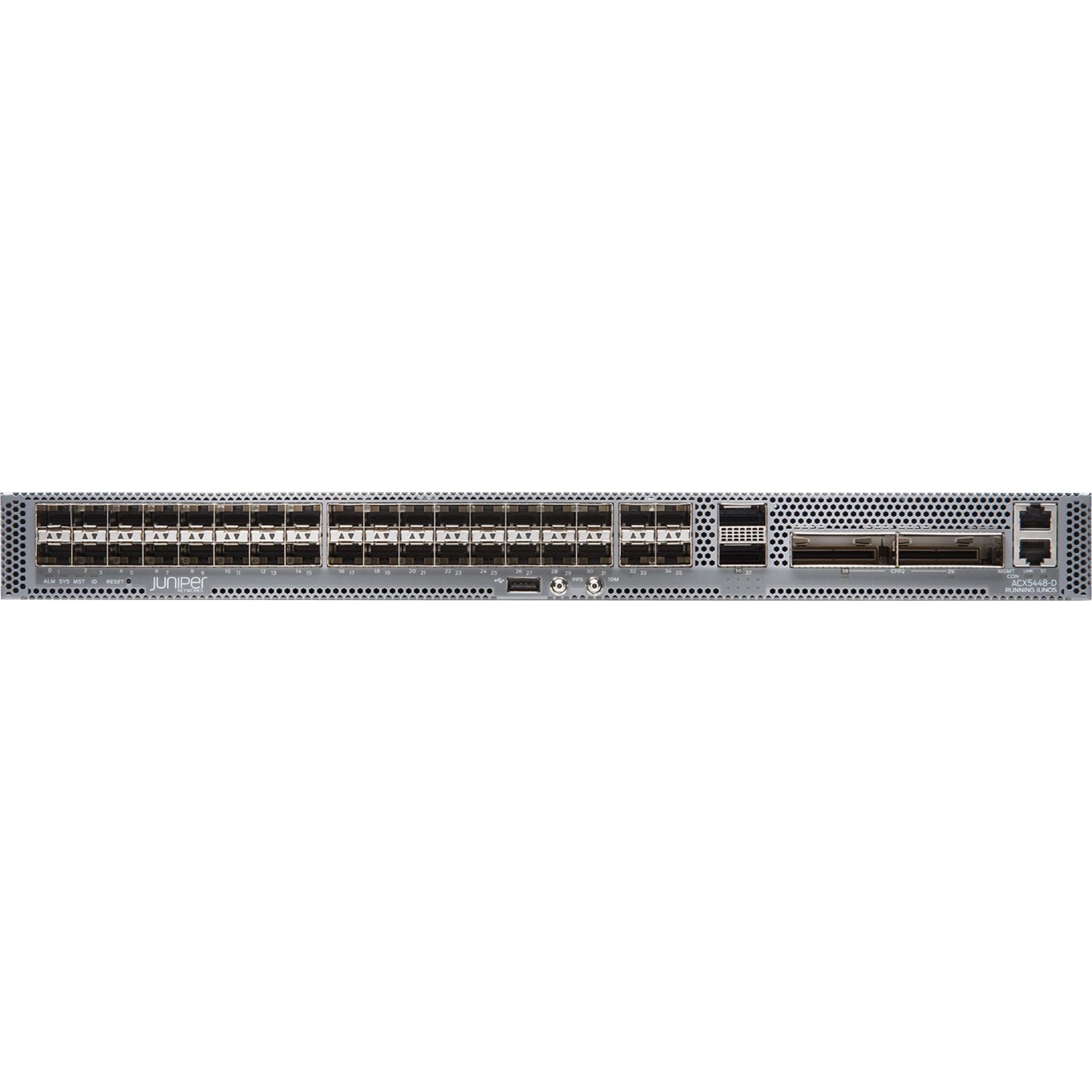 Juniper ACX5448-D Router - 40 - 200 Gigabit Ethernet - 1 Year - front view