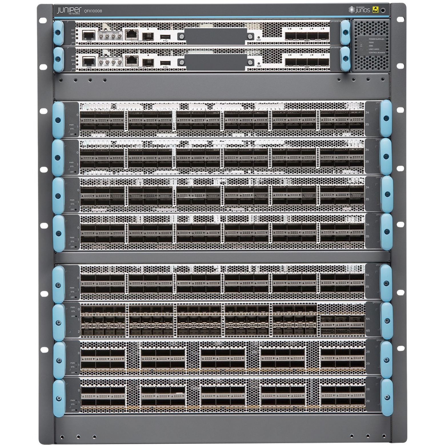 Juniper Switch Fabric Module - For Switching Fabric - 8 x LC Network - Optical Fiber