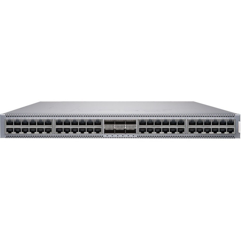 Juniper QFX5120-48T Ethernet Switch - 48 Ports - Manageable - 3 Layer Supported - Modular - 450 W Power Consumption - Twisted Pair, Optical Fiber - 1U - Rack-mountable - 1 Year Limited Warranty