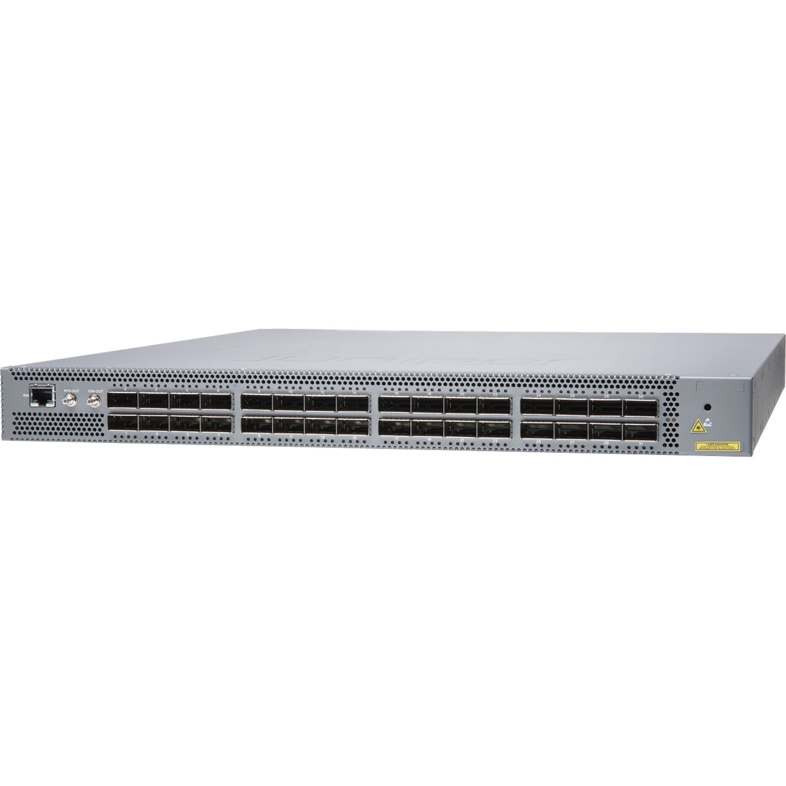 Juniper QFX5200-32C Ethernet Switch - Manageable - 3 Layer Supported - Modular - 480 W Power Consumption - Optical Fiber - 1U