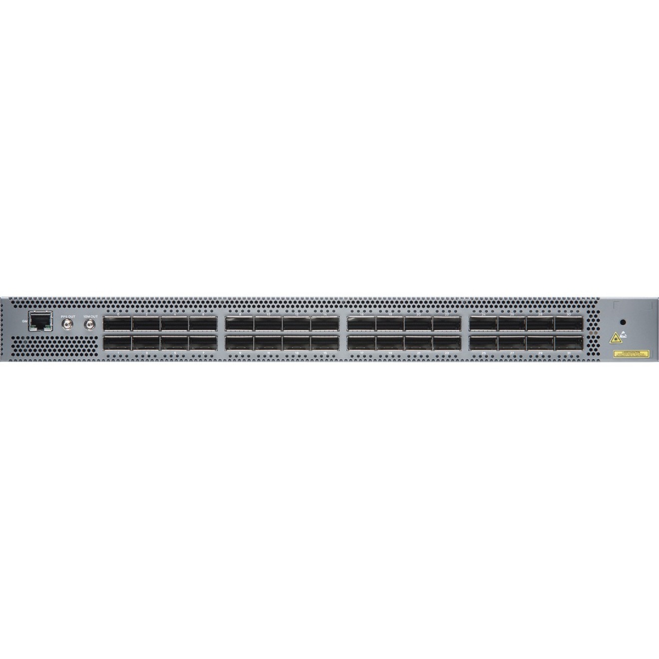 Juniper QFX5200-32C Layer 3 Switch - 3 Layer Supported - 480 W Power Consumption - Optical Fiber - 1U - Rack-mountable - 1 Year Limited Warranty