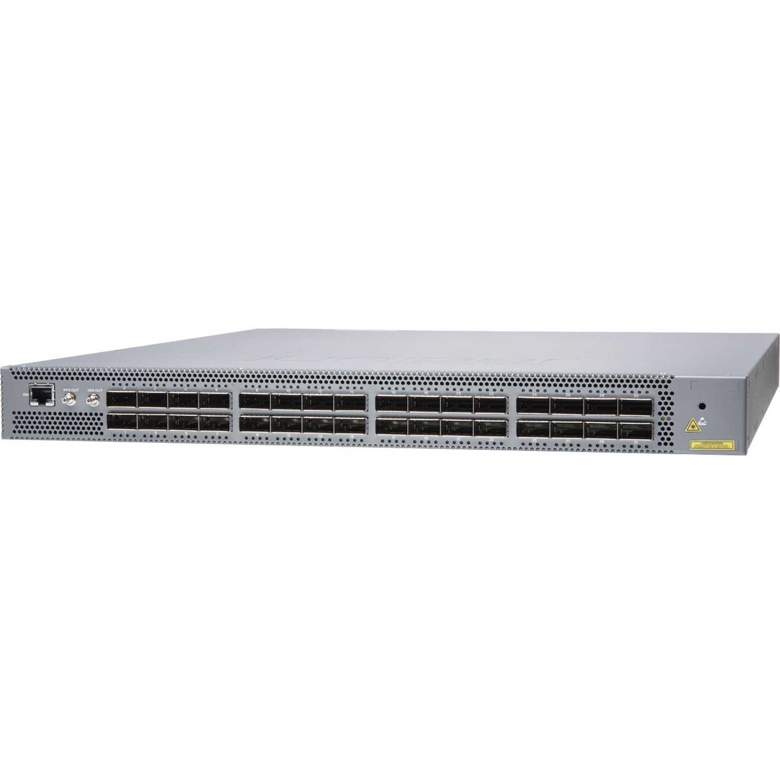 Juniper QFX5200-32C Ethernet Switch - Manageable - 3 Layer Supported - Modular - 480 W Power Consumption - Optical Fiber - 1U
