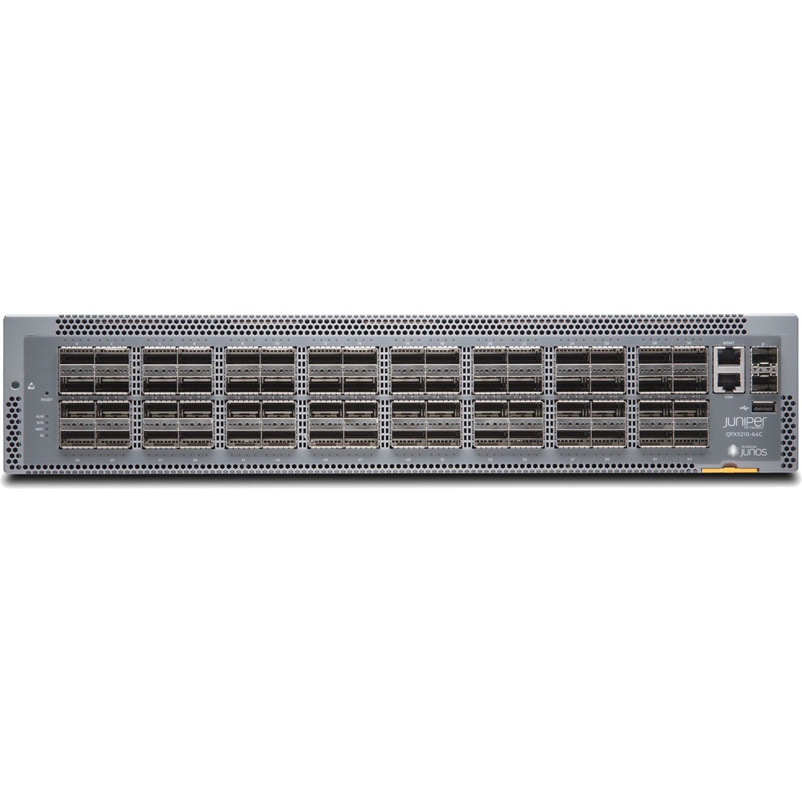 Juniper QFX5210 Switch - Manageable - 3 Layer Supported - Modular - 960 W Power Consumption - Optical Fiber - 2U - Rack-mount